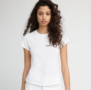 RE/Done Classic white tshirt